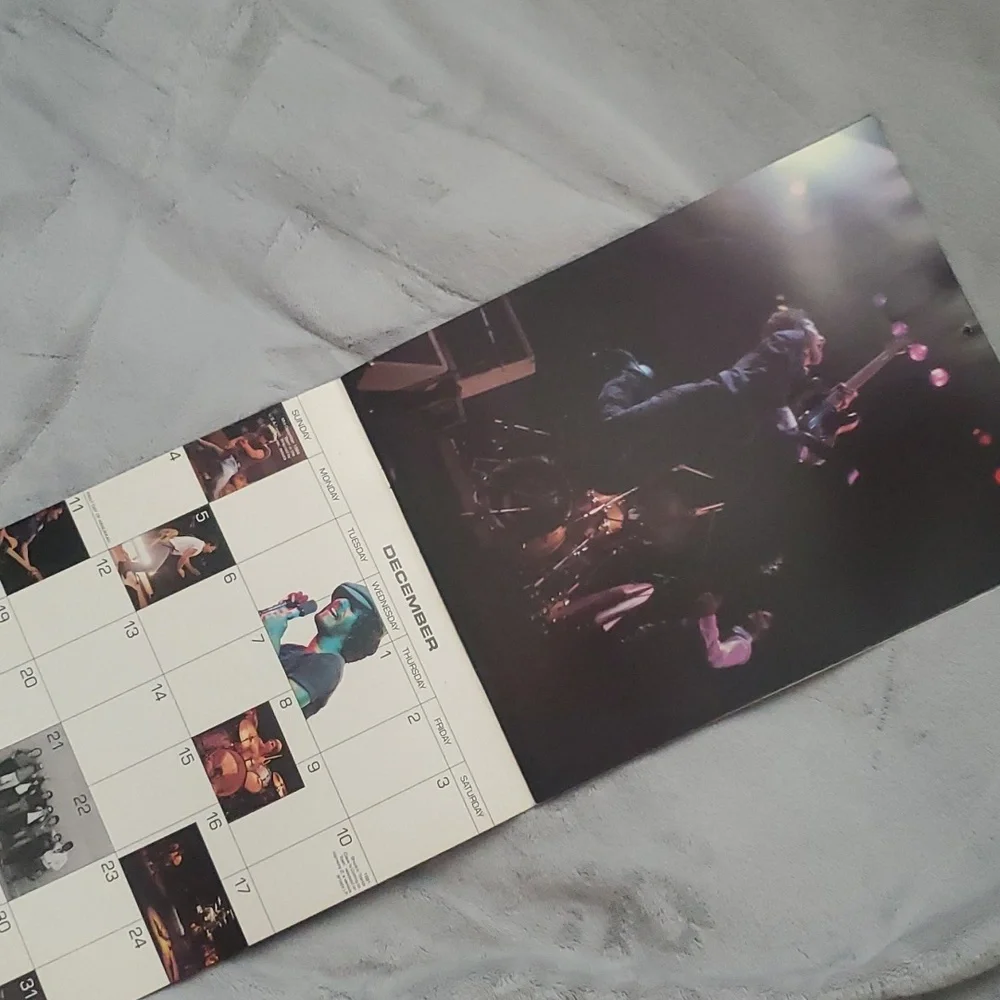 Bruce Springsteen 1988 Official Calendar Vintage Wall Decor Large Paper …